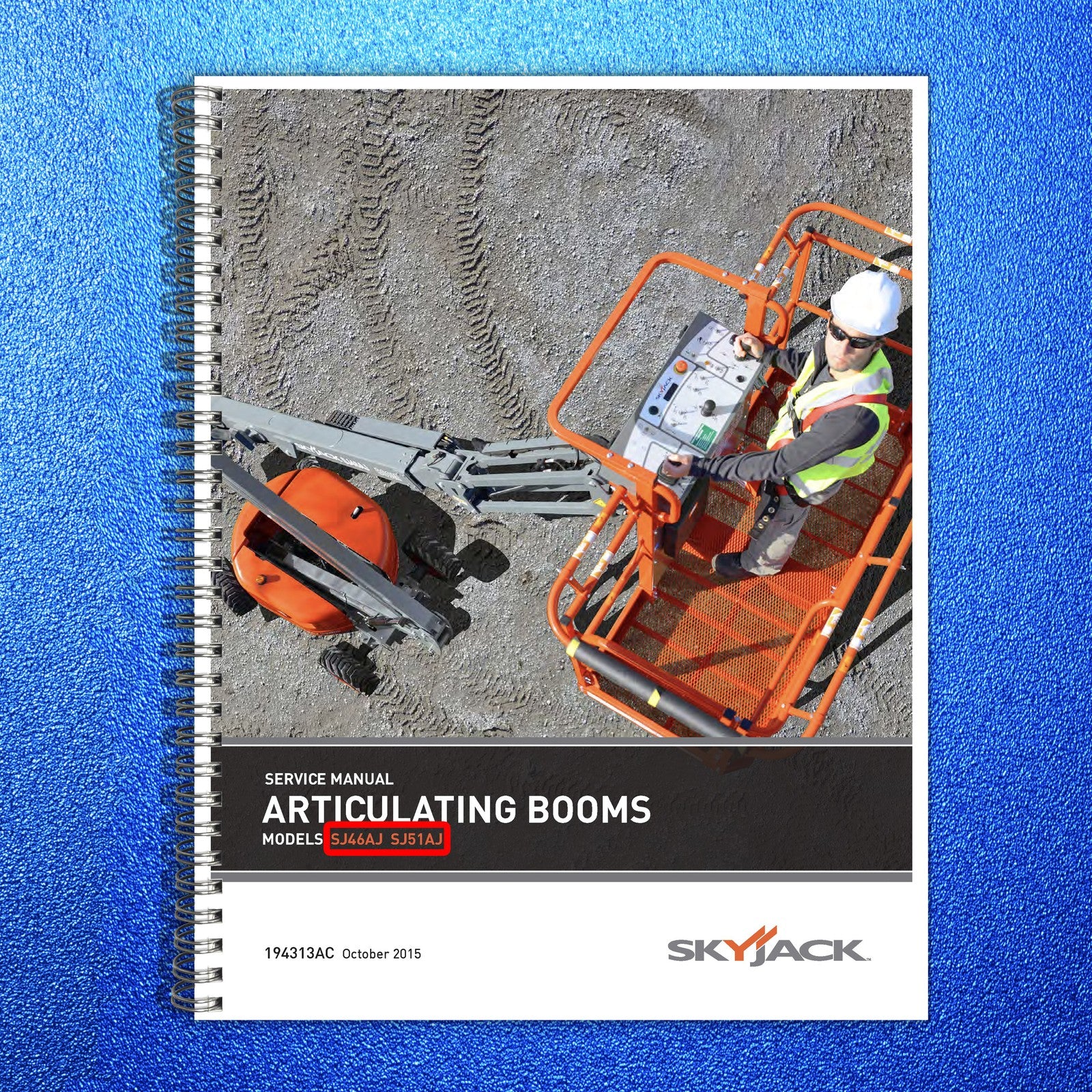 SKYJACK SJ46AJ SJ51AJ Articulating Boom Service Manual 2015, FOLDOUTS