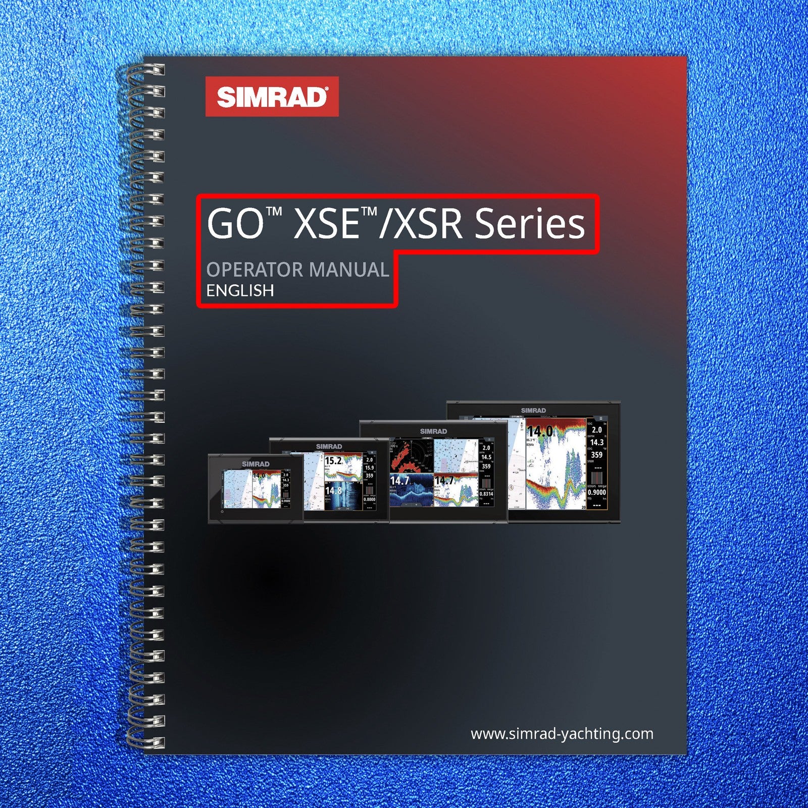 SIMRAD GO XSE XSR Series OPERATOR MANUAL - STEEL WIRE BOUND - PROTECTIVE COVERS