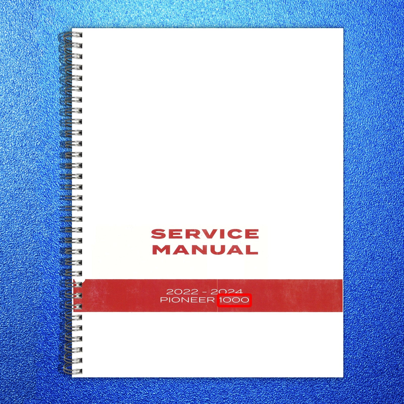 HONDA 1000 Service Manual 2022-2024 - BOUND - COVERS - XL FOLDOUT PAGES