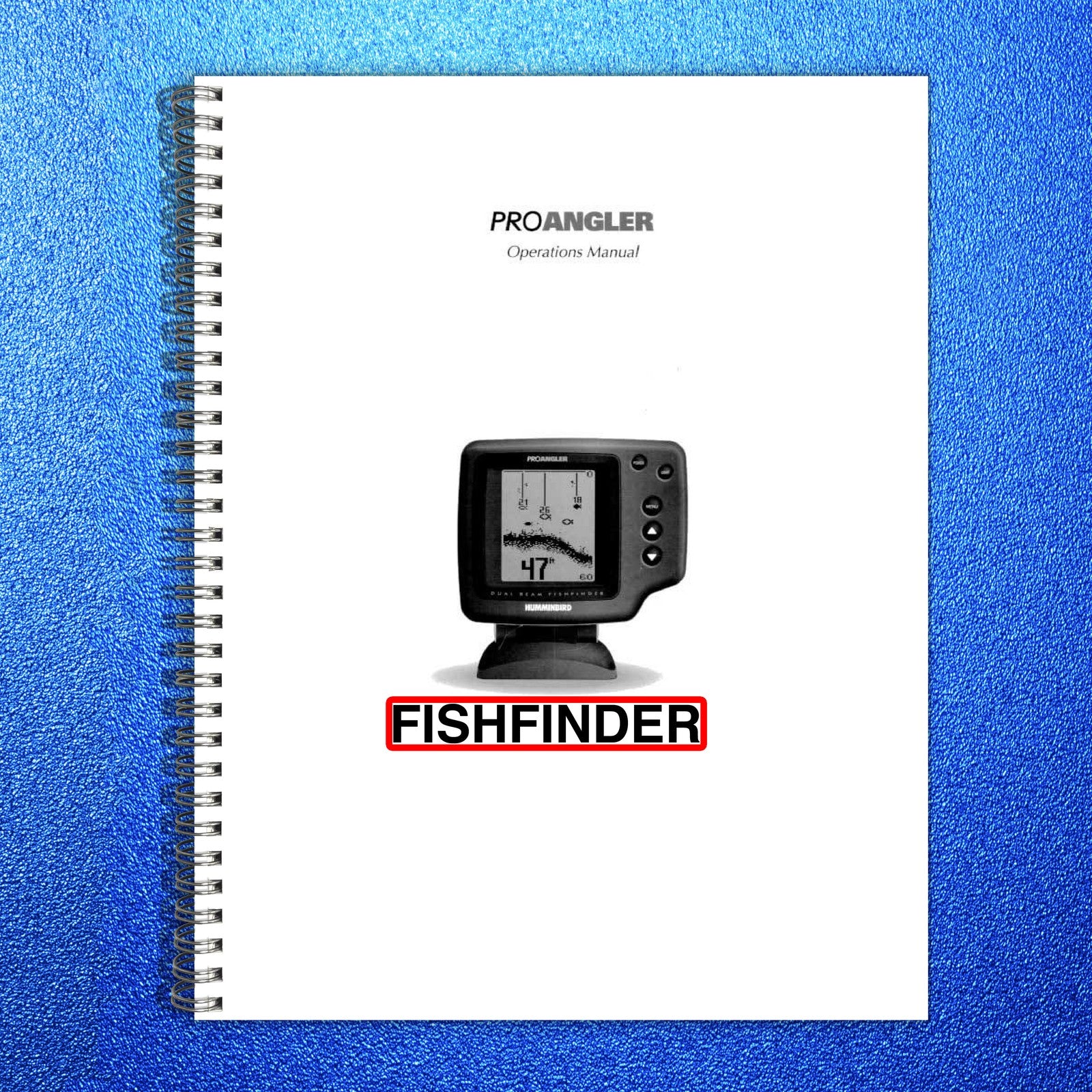 HUMMINBIRD Fishfinder Installation Preparation Manual - WIRE BOUND - COVERS