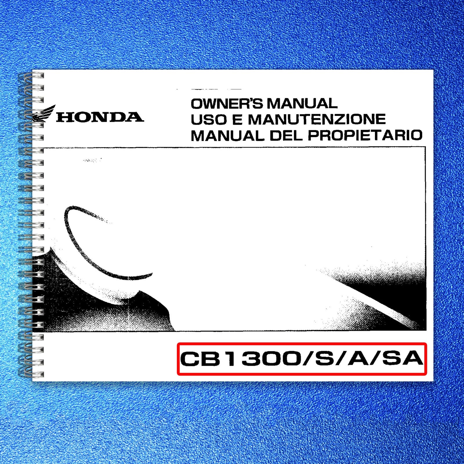 HONDA CB1300 CB1300S CB1300A CB1300SA Owners Manual 2005, FOLDOUTS