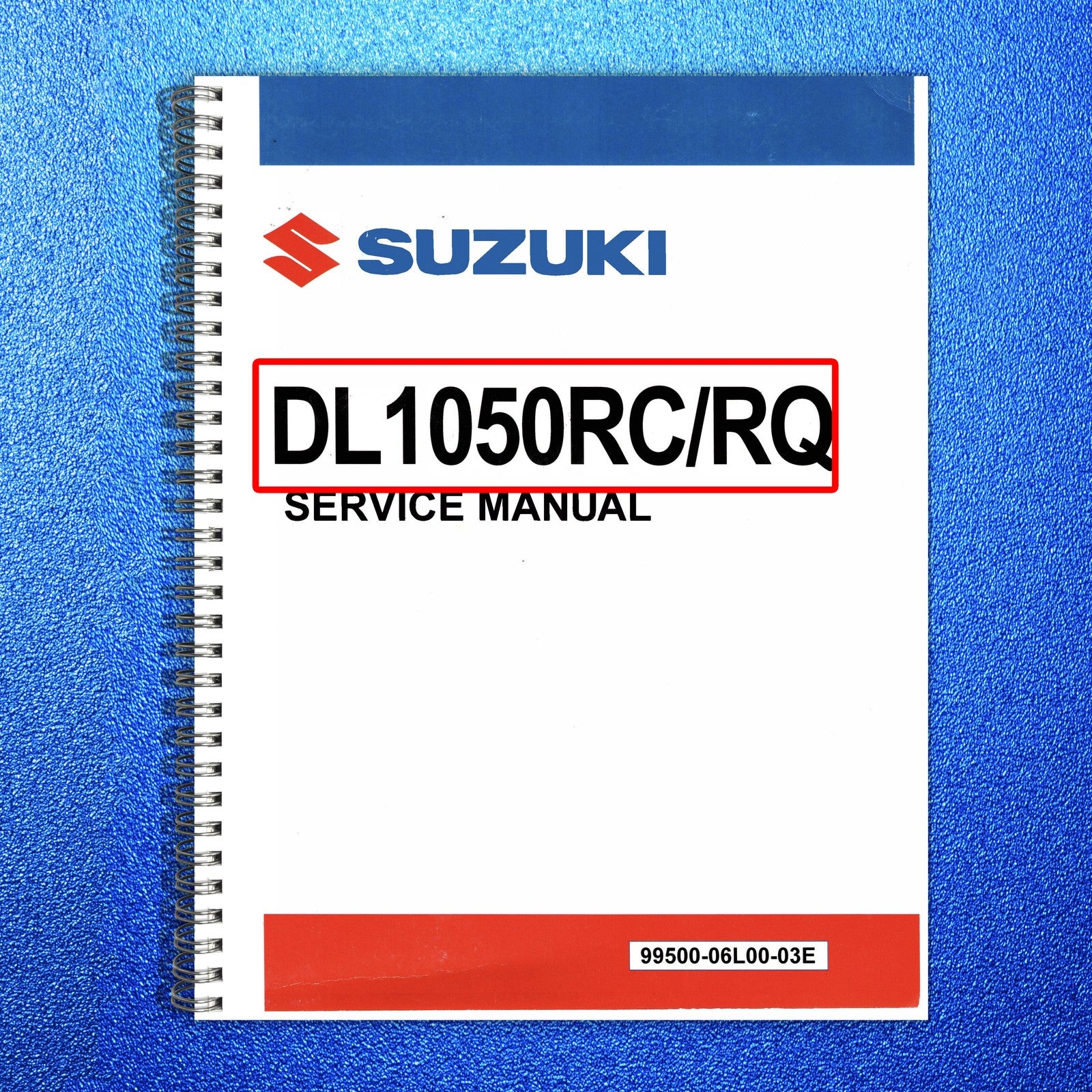 SUZUKI DL1050RC DL1050RQ V-Strom 1050 Service Manual - WIRE BOUND - TOUGH COVERS