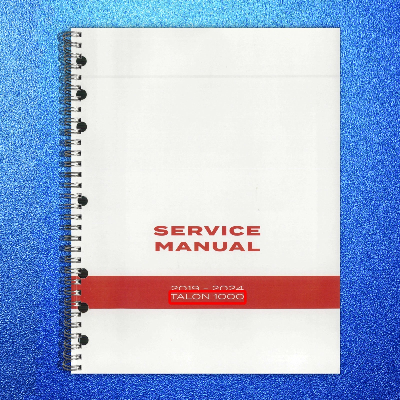 HONDA Talon 1000 Service Manual 2019-2024 - BOUND - COVERS - XL FOLDOUT PAGES