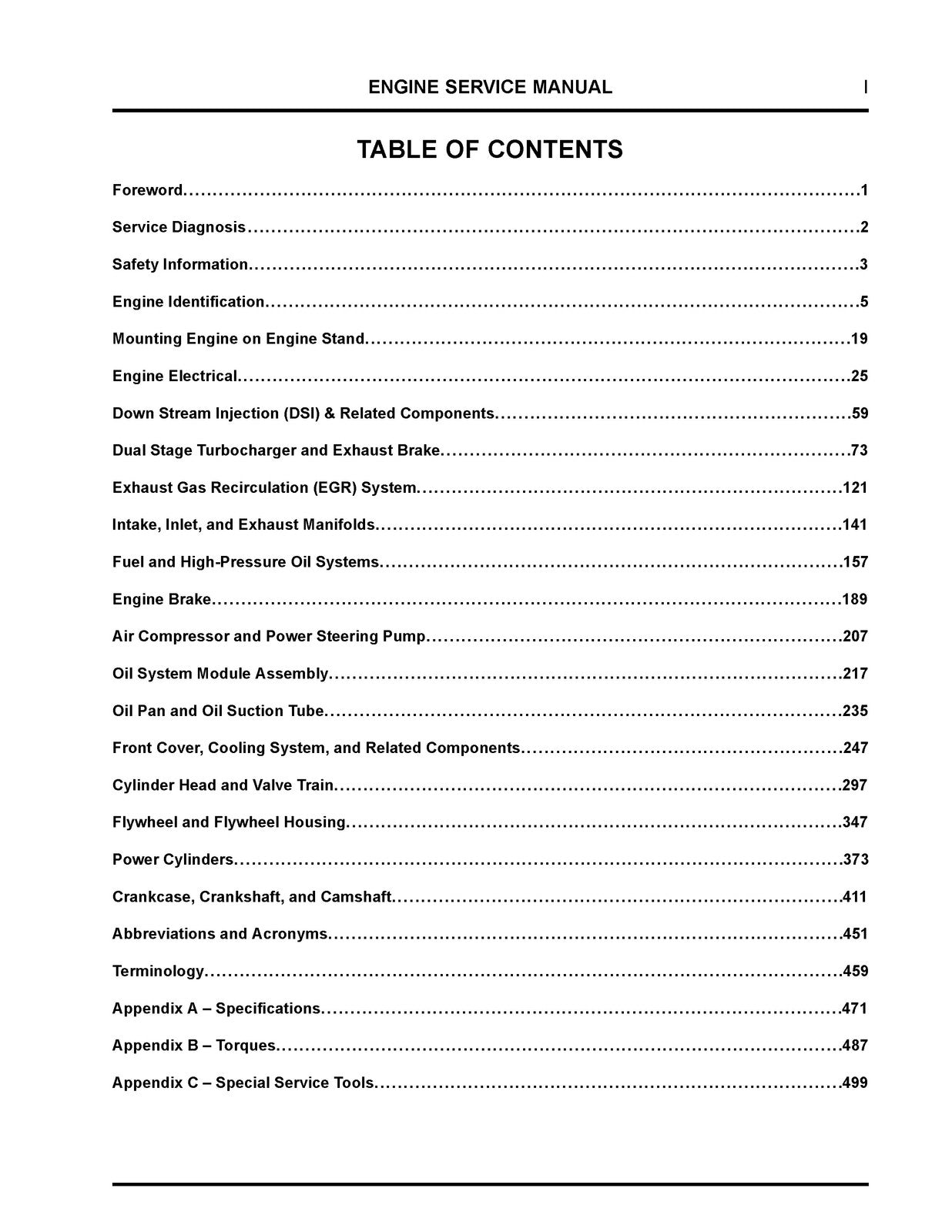 NAVISTAR N9 N10 Engine Service Manual 2014 - STEEL WIRE BOUND - TOUGH COVERS
