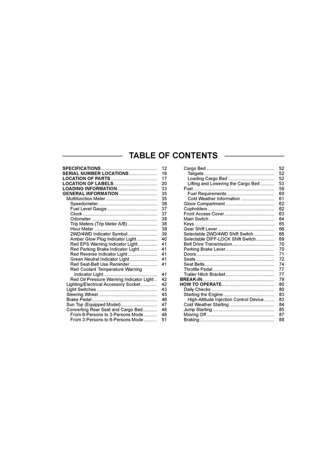 KAWASAKI Mule PRO-DXT Utility Vehicle Owners Manual 2017 - WIRE BOUND - COVERS