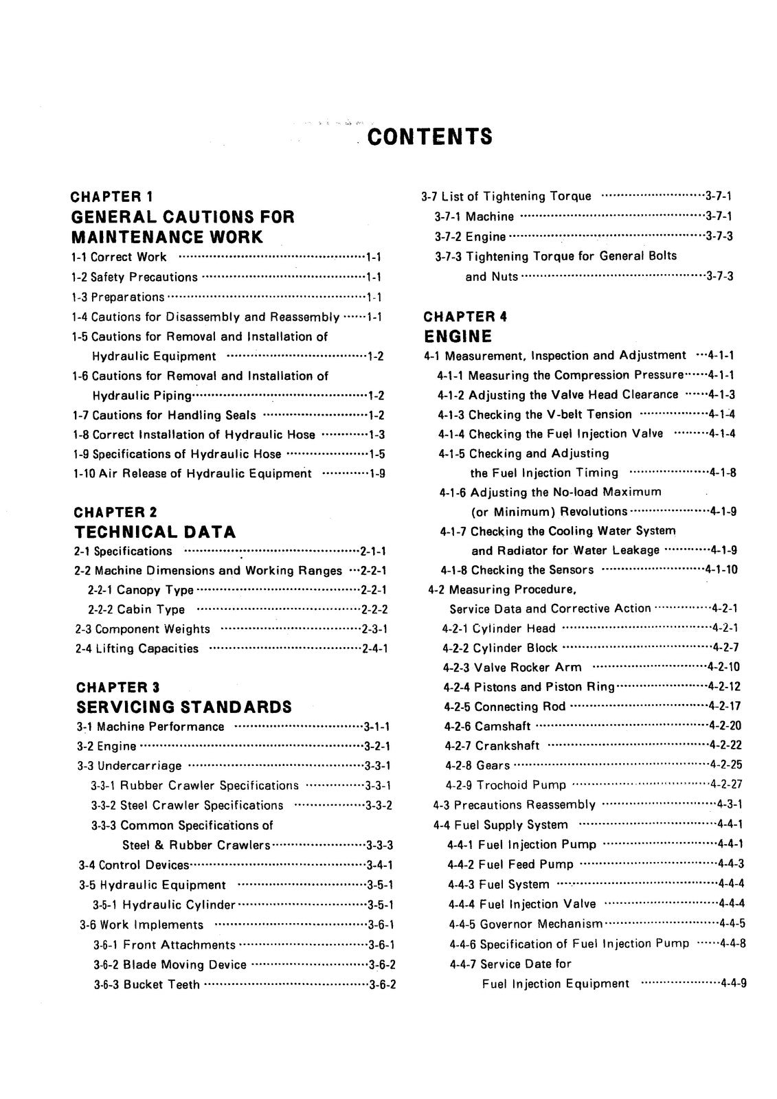 YANMAR B25V Excavator Service Manual - STEEL WIRE BOUND - PROTECTIVE COVERS