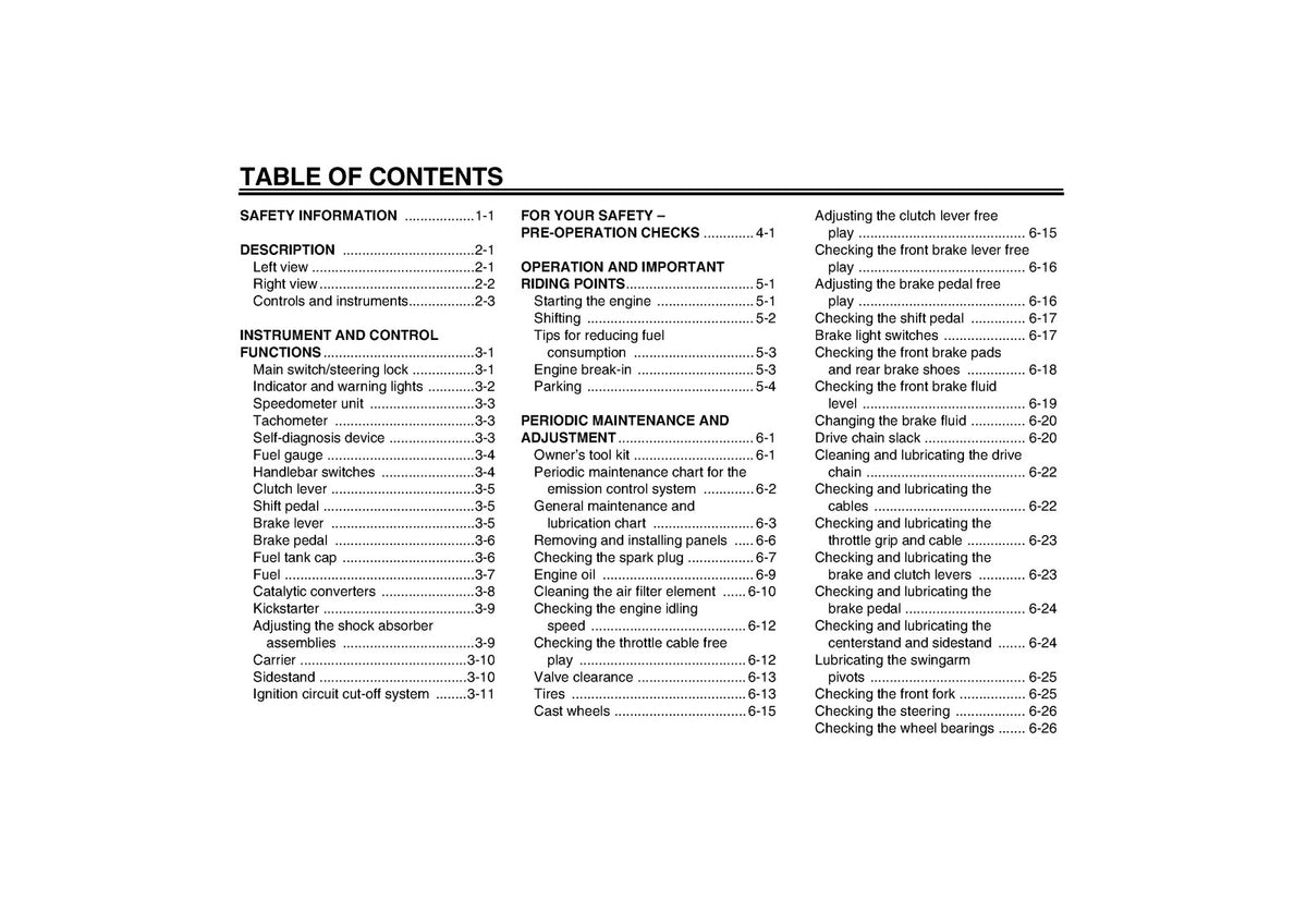 YAMAHA YBR125ED Owners Manual 2009 - STEEL WIRE BOUND - PROTECTIVE COVERS