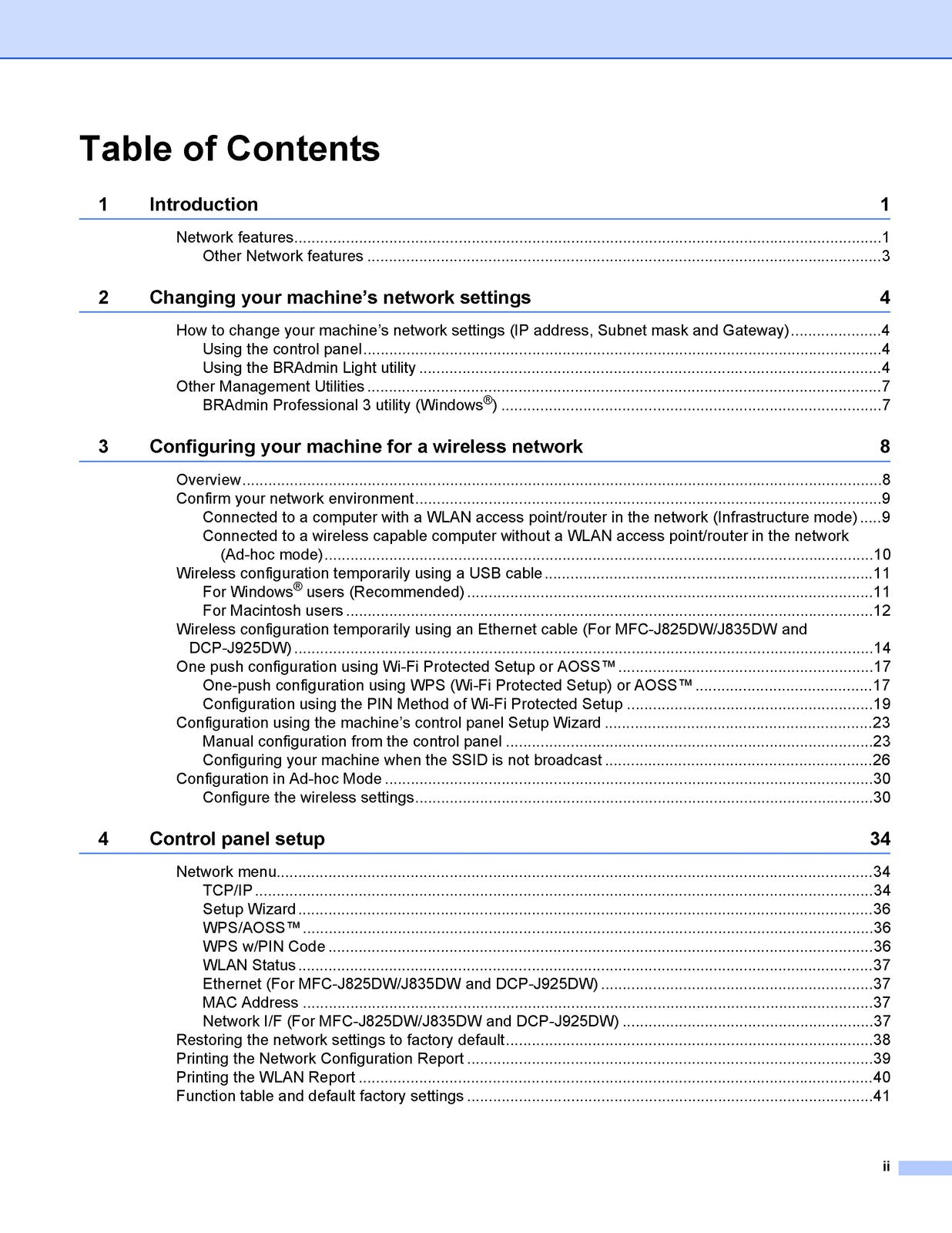 BROTHER Network Users Guide Manual - STEEL WIRE BOUND - PROTECTIVE COVERS
