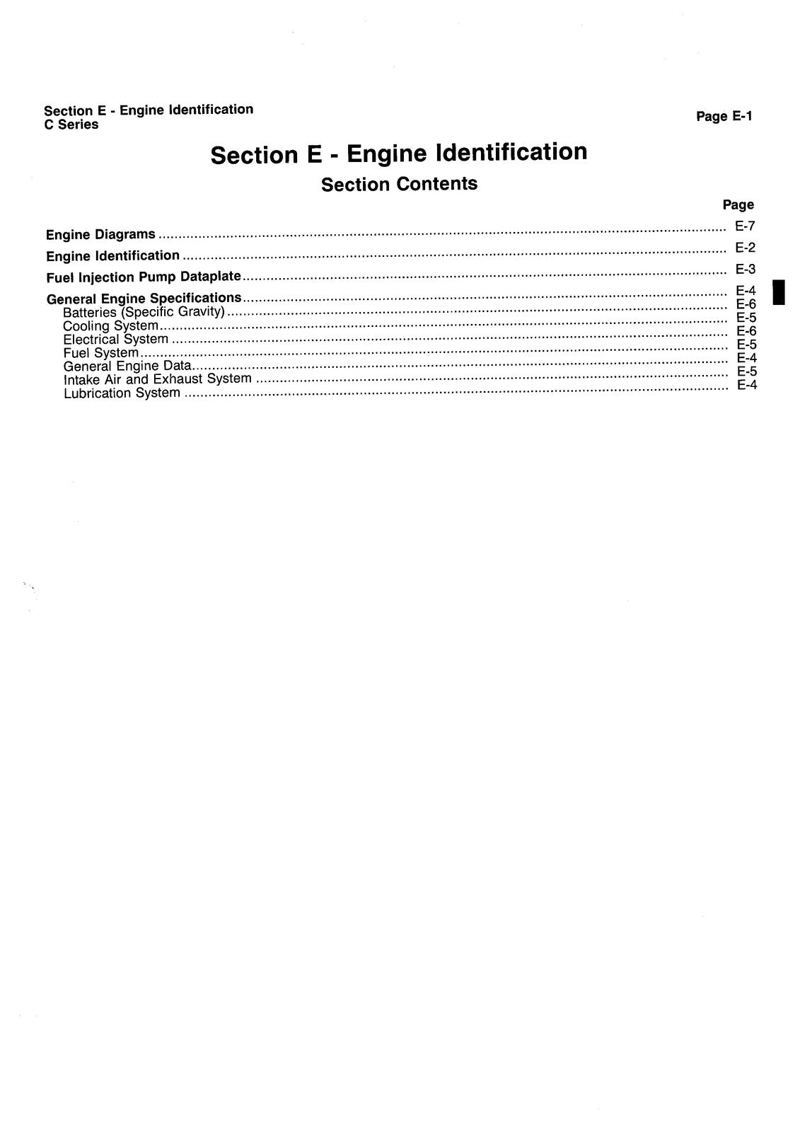 CUMMINS C Series Engine Troubleshooting And Repair Manual - WIRE BOUND - COVERS