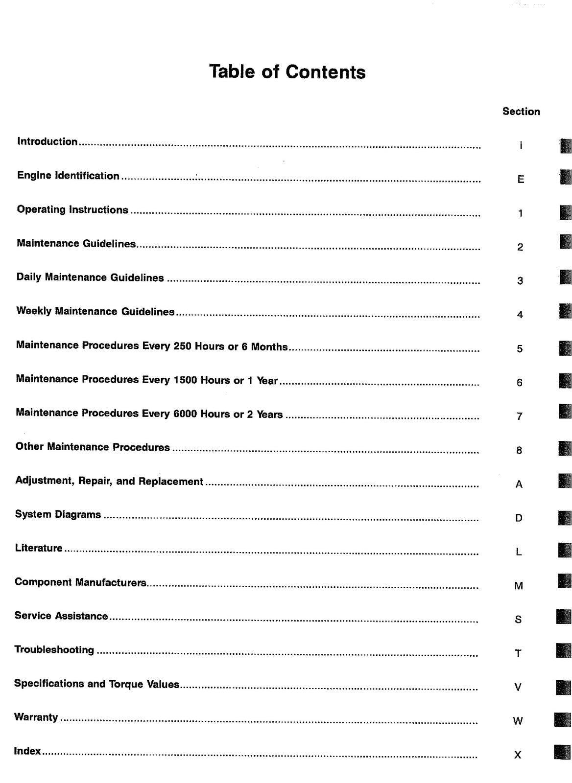 CUMMINS QSK19 Quantum Engine Operation And Maintenance Manual 1996 - WIRE BOUND
