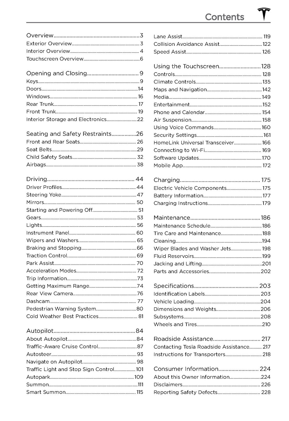 TESLA Model S Owners Manual 2021 - STEEL WIRE BOUND - PROTECTIVE COVERS