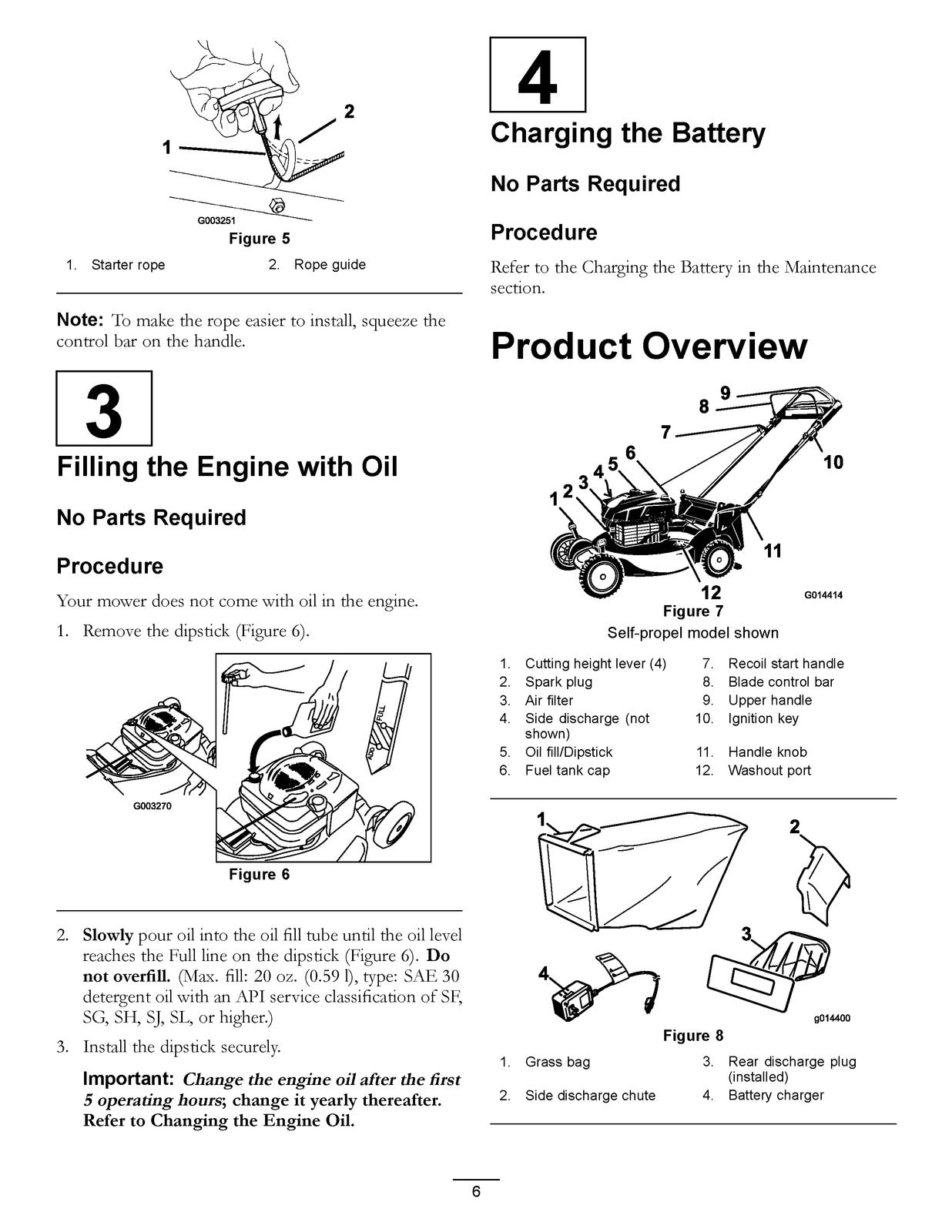 TORO 20797 Super Recycler Lawn Mower Operators Manual SN 311000001 Up - BOUND