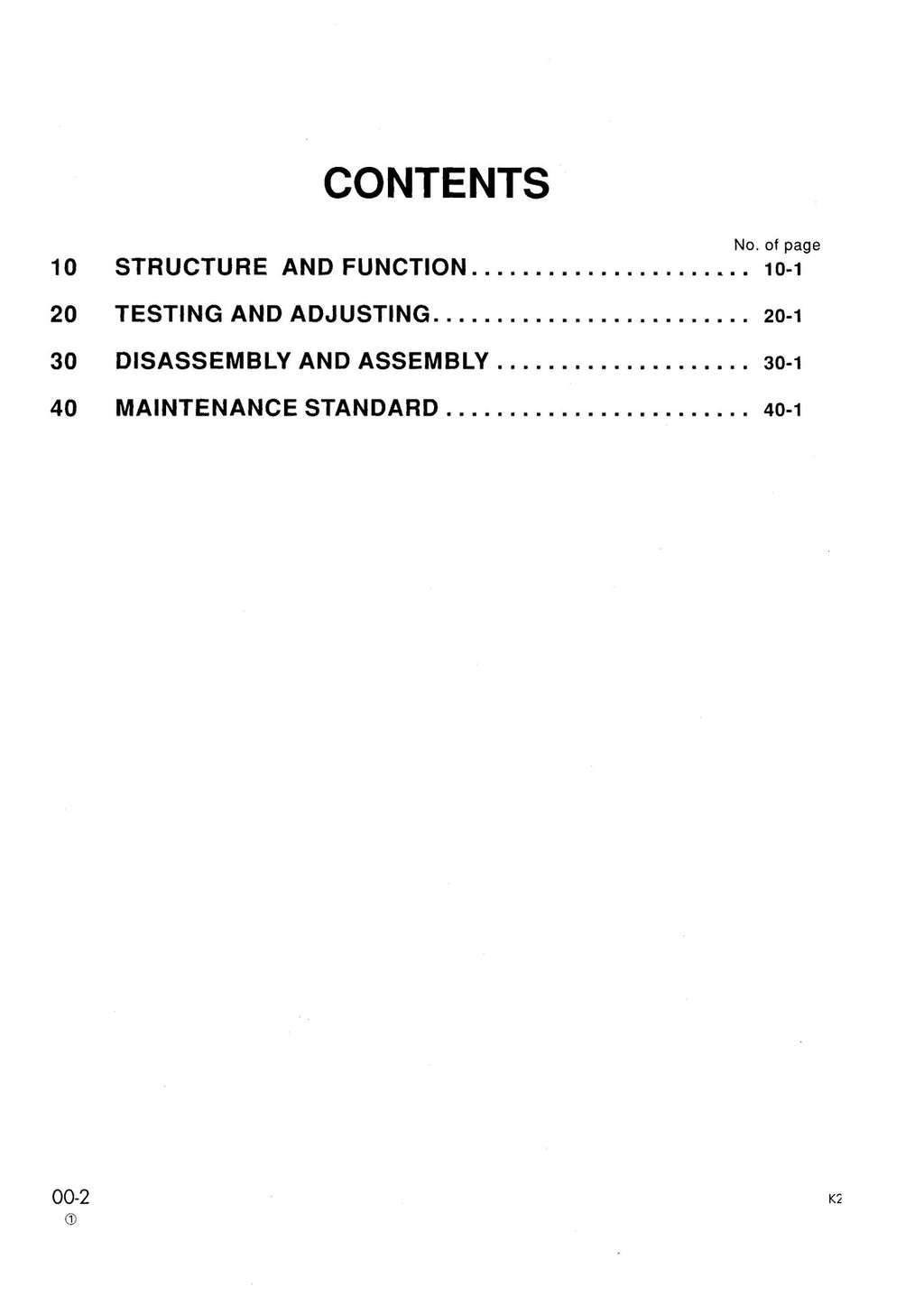 KOMATSU PC120-5K-PC130 PC150 PC180-5K Shop Manual - BOUND - COVERS - XL FOLDOUTS