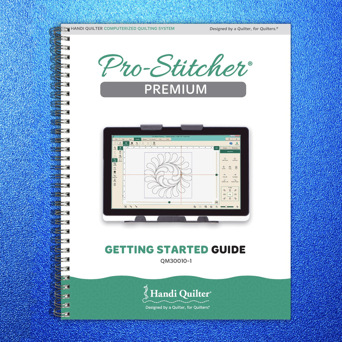 HANDI QUILTER Pro-Stitcher & HQ Amara 20 24 Operators Manual BUNDLE - WIRE BOUND