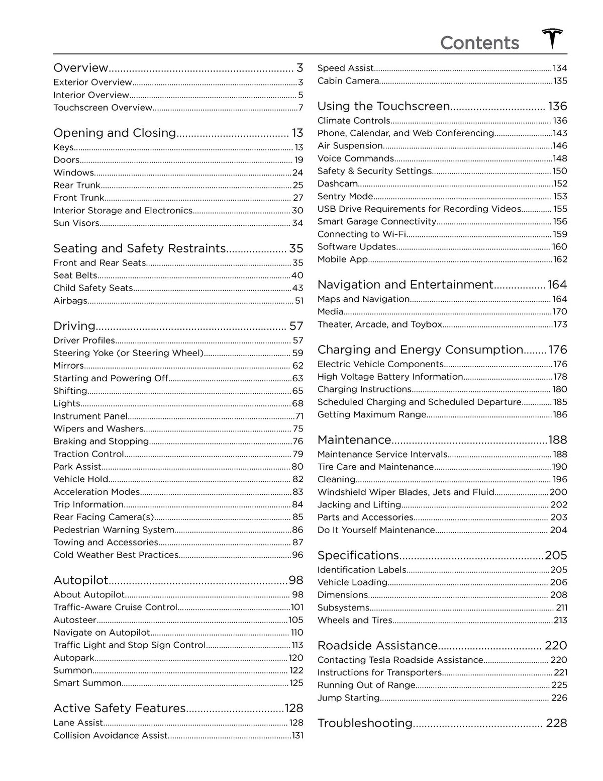 TESLA Model X Owners Manual 2023 - STEEL WIRE BOUND - PROTECTIVE COVERS