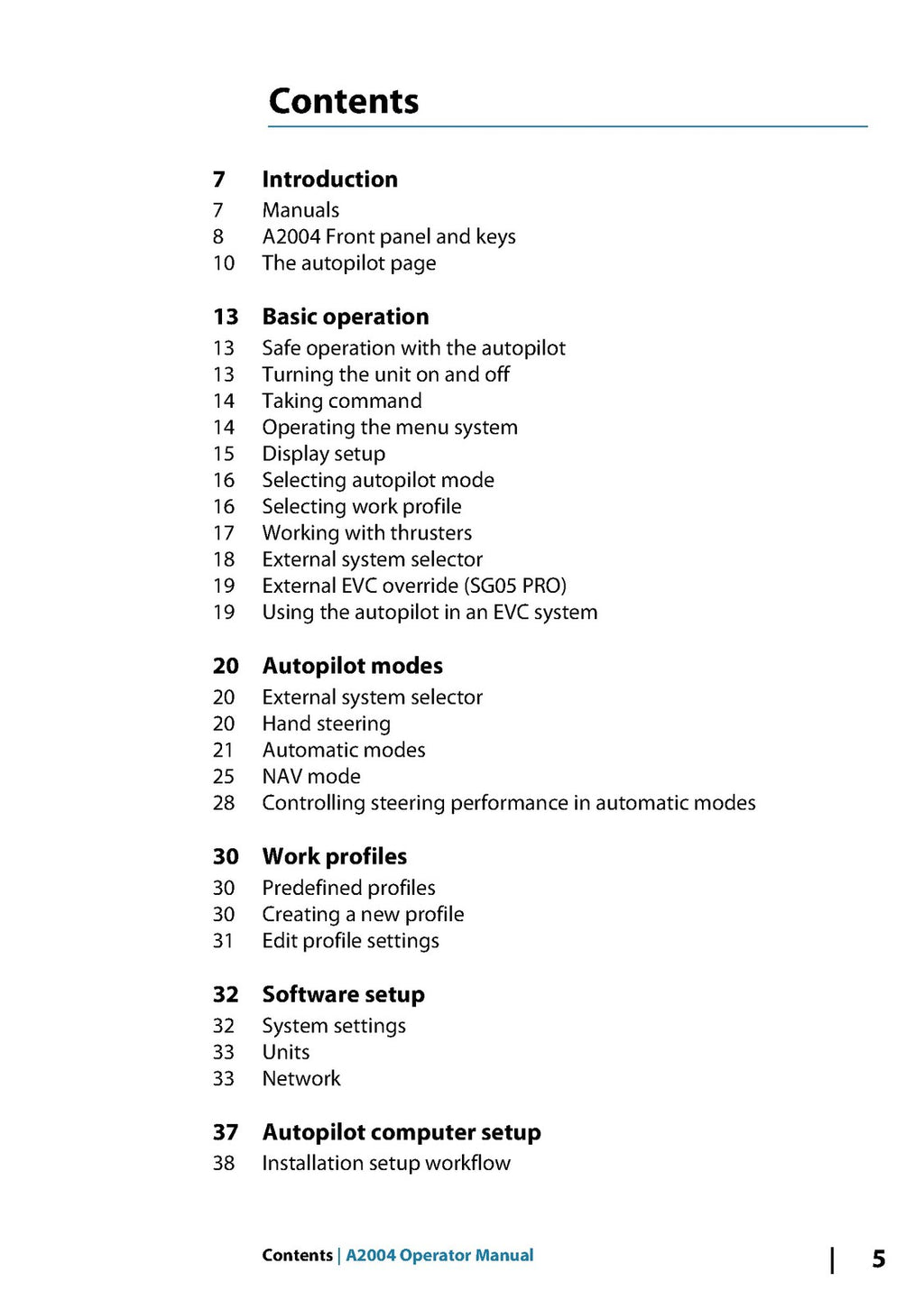 SIMRAD A2004 OPERATOR MANUAL - STEEL WIRE BOUND - PROTECTIVE COVERS