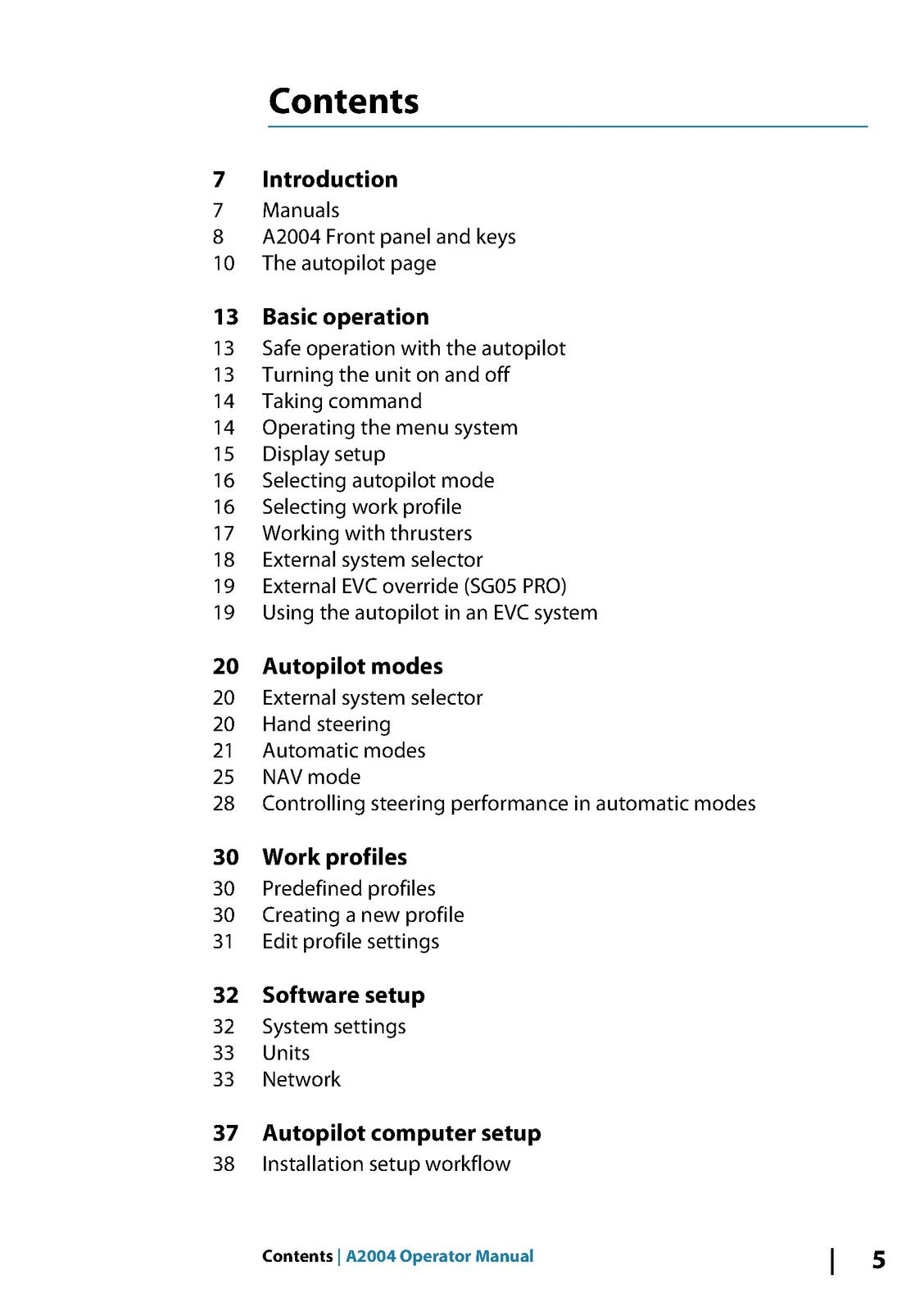 SIMRAD A2004 OPERATOR MANUAL - STEEL WIRE BOUND - PROTECTIVE COVERS