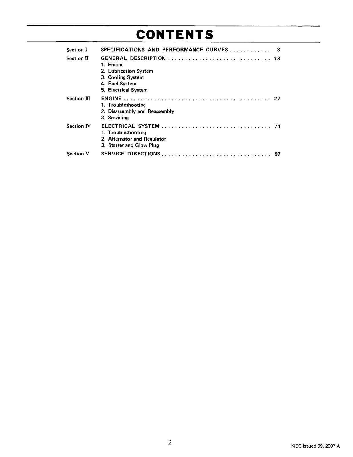 KUBOTA D1102-B D1302-B D1402-B V1502-B V1702-B V1902-B Workshop Manual - BOUND