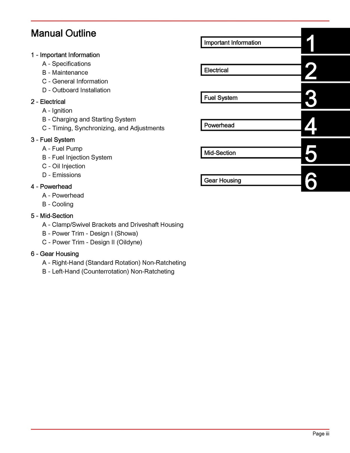 MERCURY 115 135 150 150 Pro XS 175 175 Pro XS 25L Service Manual 2011 - BOUND