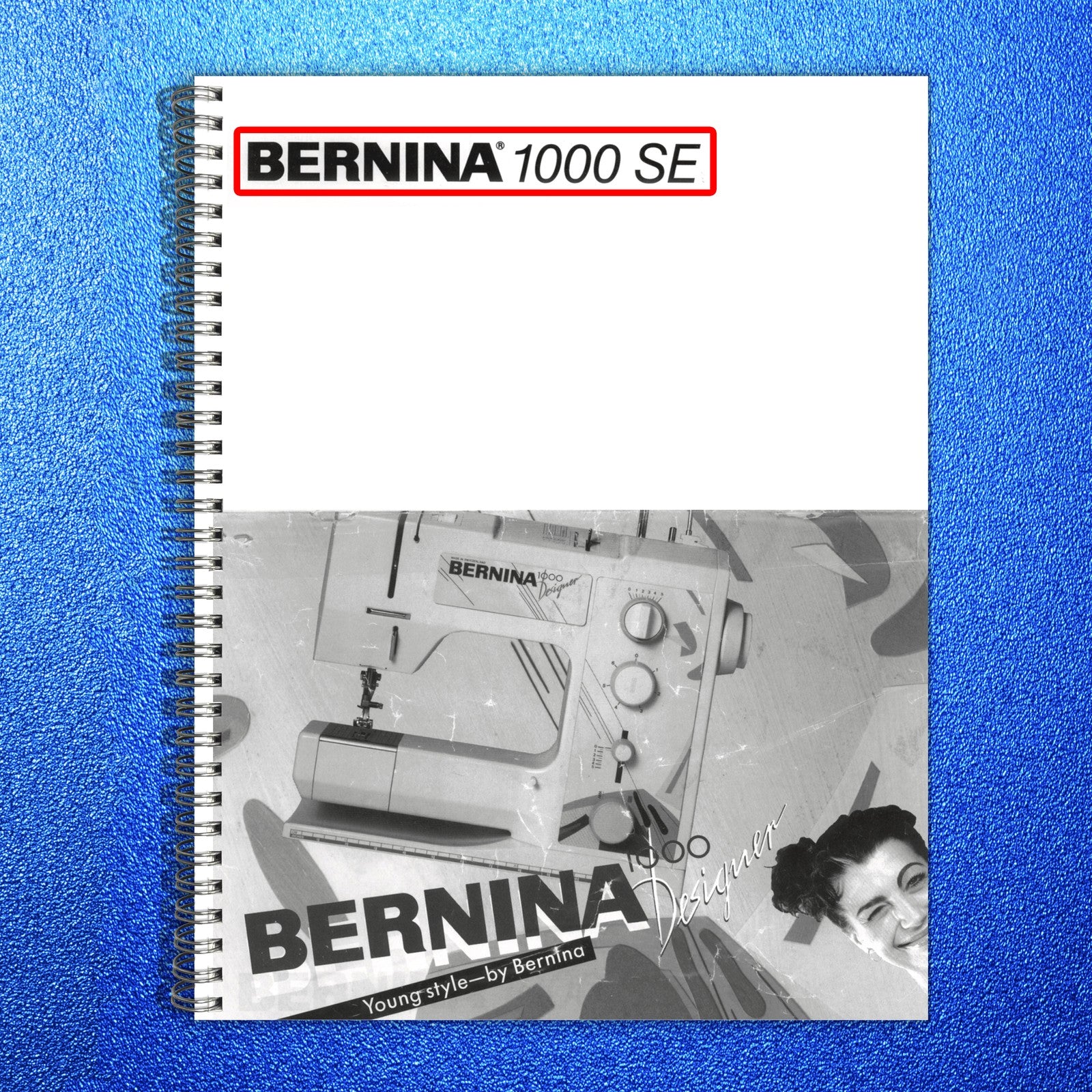 BERNINA 1000-1030 Operators & Service Manuals BUNDLE - WIRE BOUND - TOUGH COVERS