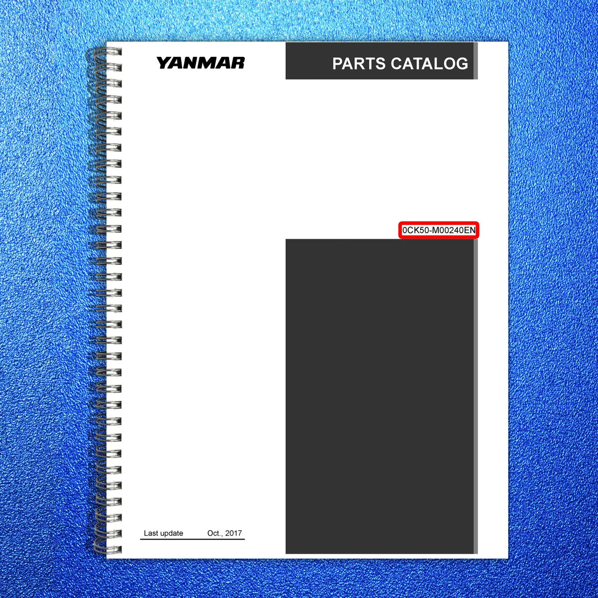 YANMAR ViO17-A Excavator Parts & Service Manual BUNDLE - WIRE BOUND - COVERS