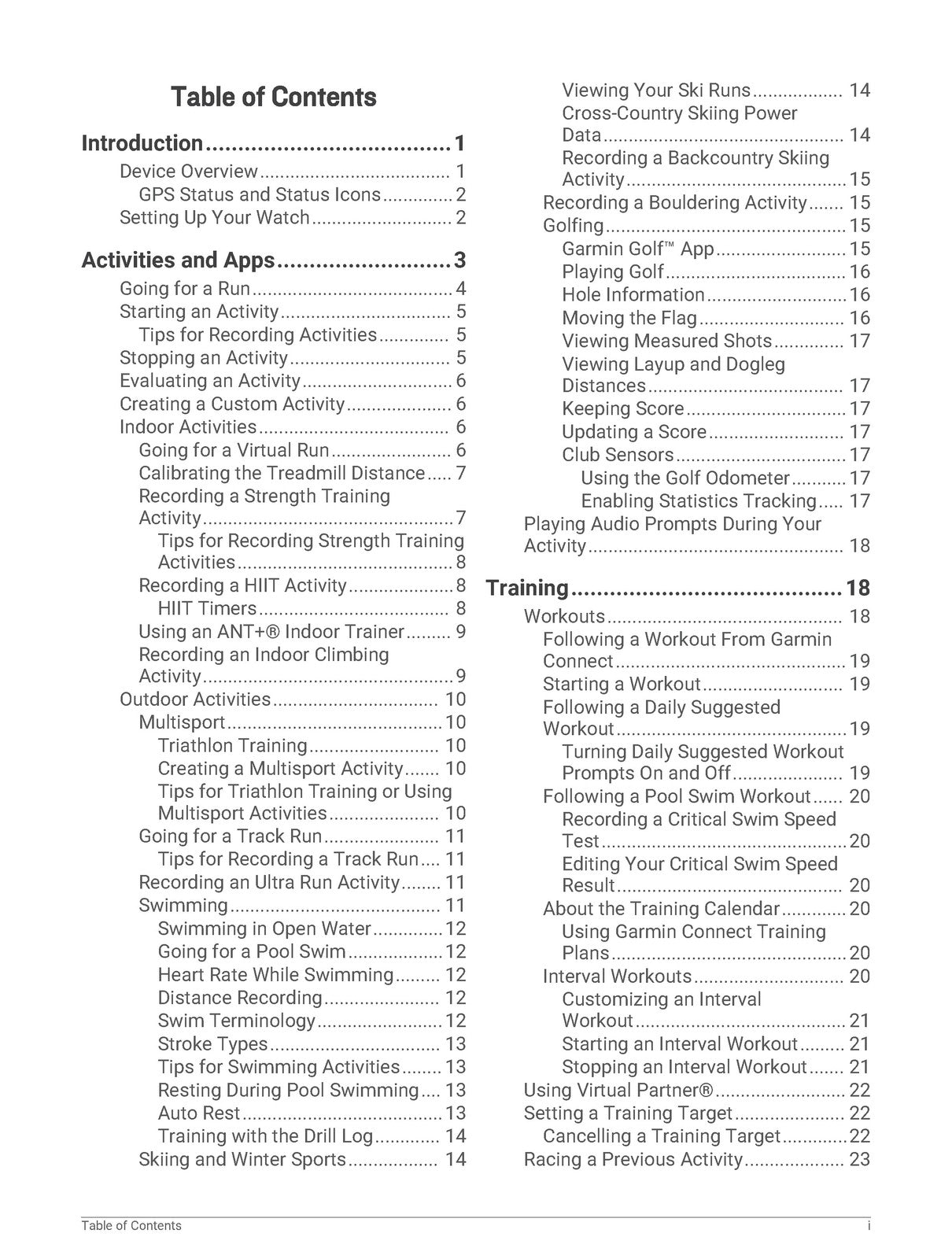 GARMIN Forerunner 945 Owners Manual 2019 - STEEL WIRE BOUND - PROTECTIVE COVERS