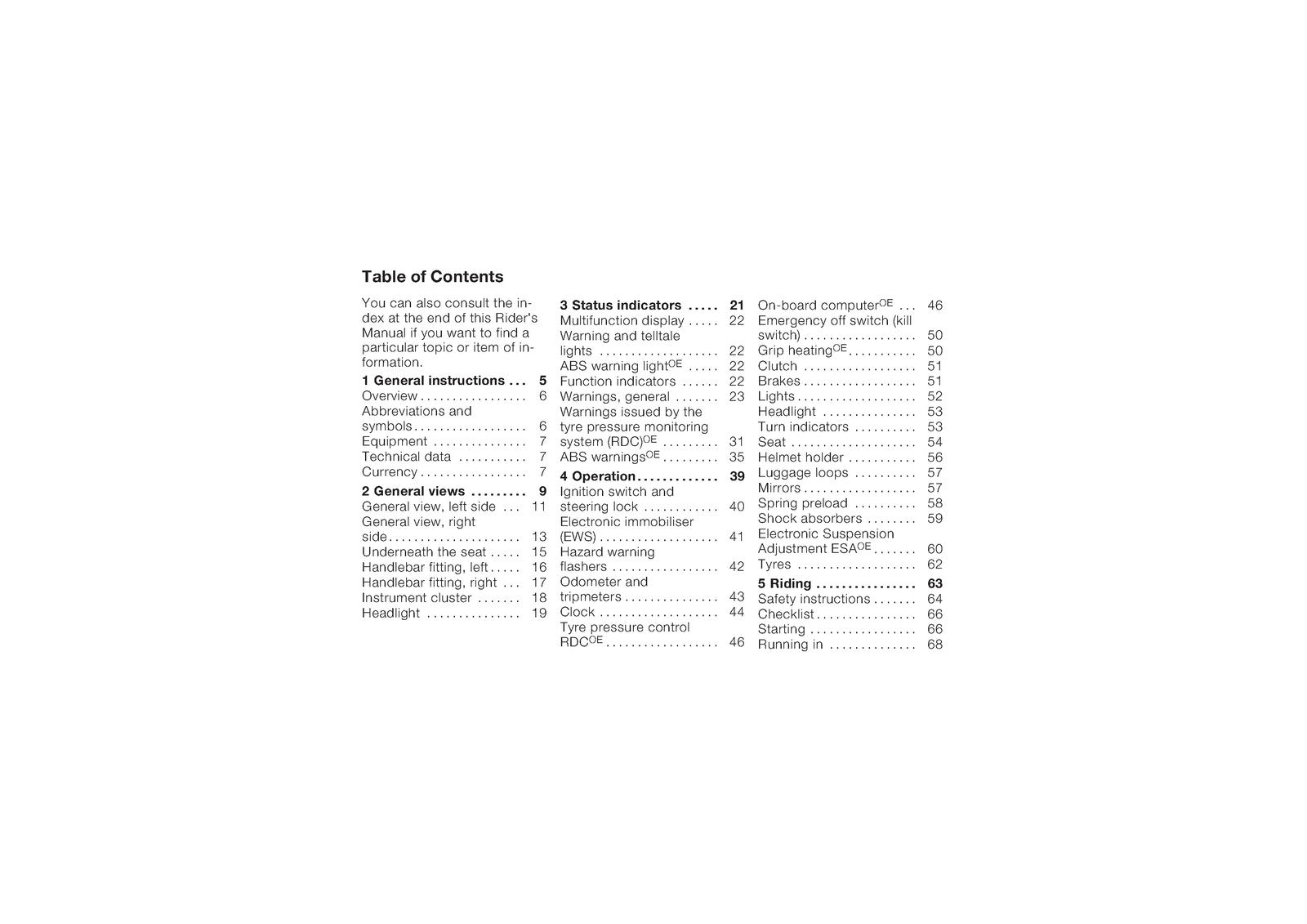 BMW K 1200 R Riders Manual - STEEL WIRE BOUND - PROTECTIVE COVERS