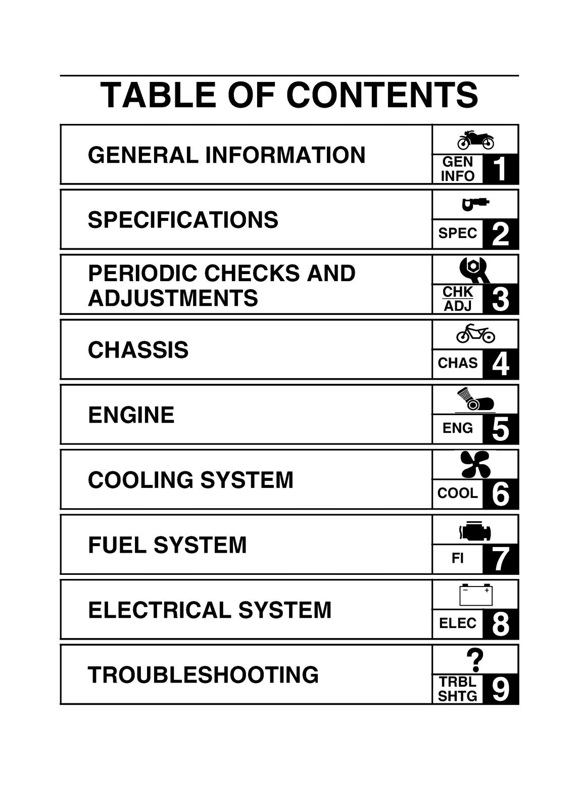 YAMAHA YZF-R15 V2 Motorcycle Service Manual 2014 - BOUND - COVERS - XL FOLDOUTS