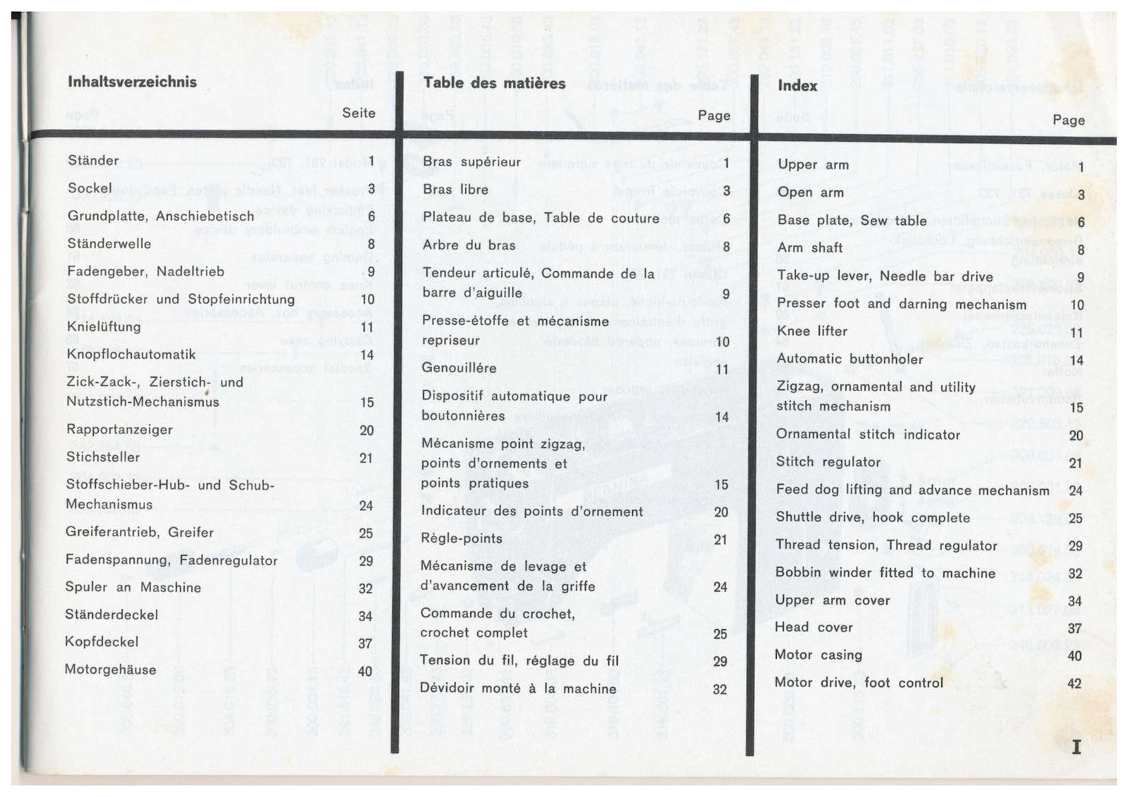 BERNINA 730 Sewing Machine Illustrated Parts Manual - WIRE BOUND - TOUGH COVERS