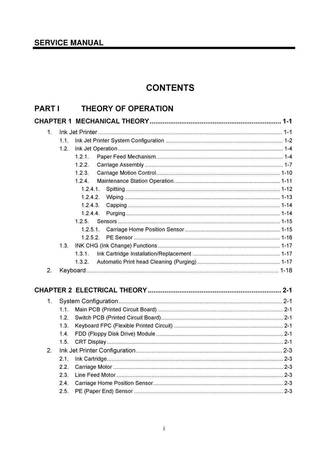BROTHER DP-525CJ 530CJ 540CJ 550CJ LW-800ic 810ic  More Service Manual - BOUND