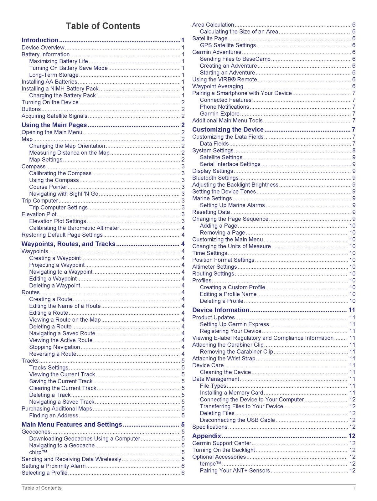 GARMIN GPSMAP 65 65S Owners Manual 2020 - STEEL WIRE BOUND - PROTECTIVE COVERS