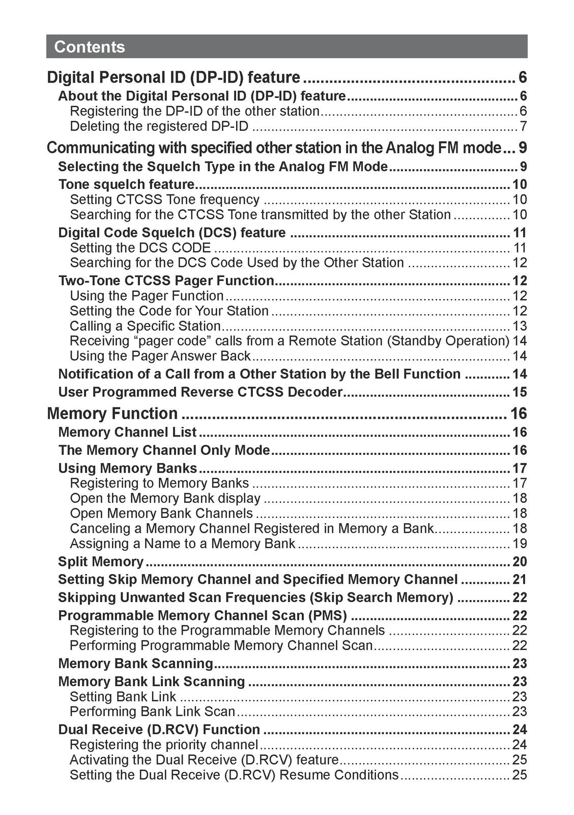 YAESU FT5DR FT5DE Dual Band Digital Transceiver Advance Manual - WIRE BOUND
