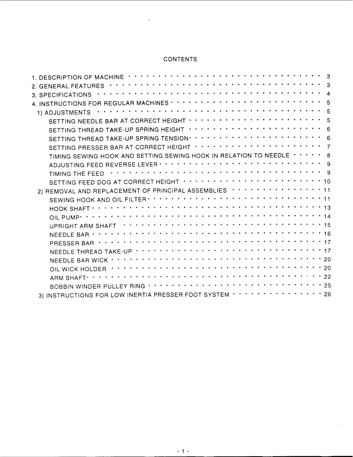 SINGER 1591D 200A 240A 300A 308A  More Service Manual - WIRE BOUND - COVERS