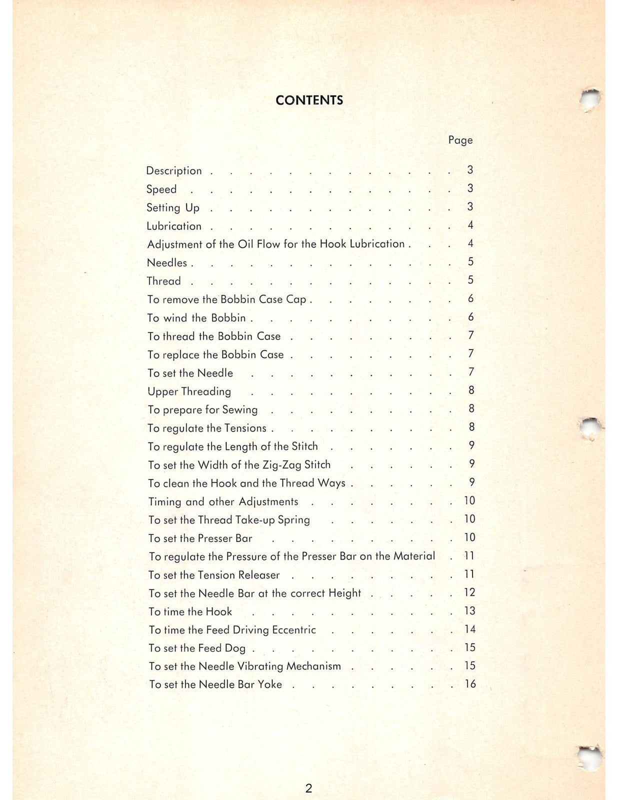 SINGER 457G1 Class Sewing Machine Service Manual - WIRE BOUND - TOUGH COVERS