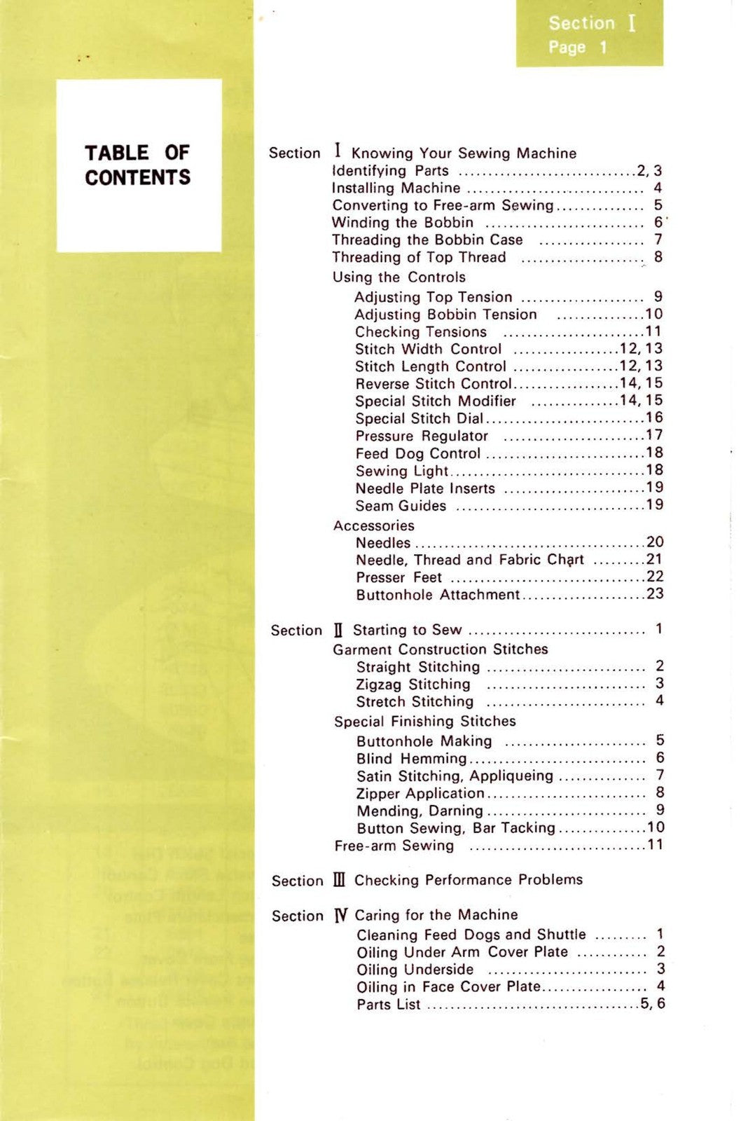 KENMORE 15819400 1940 1941 Zig Zag Sewing Machine Manual, FOLDOUTS