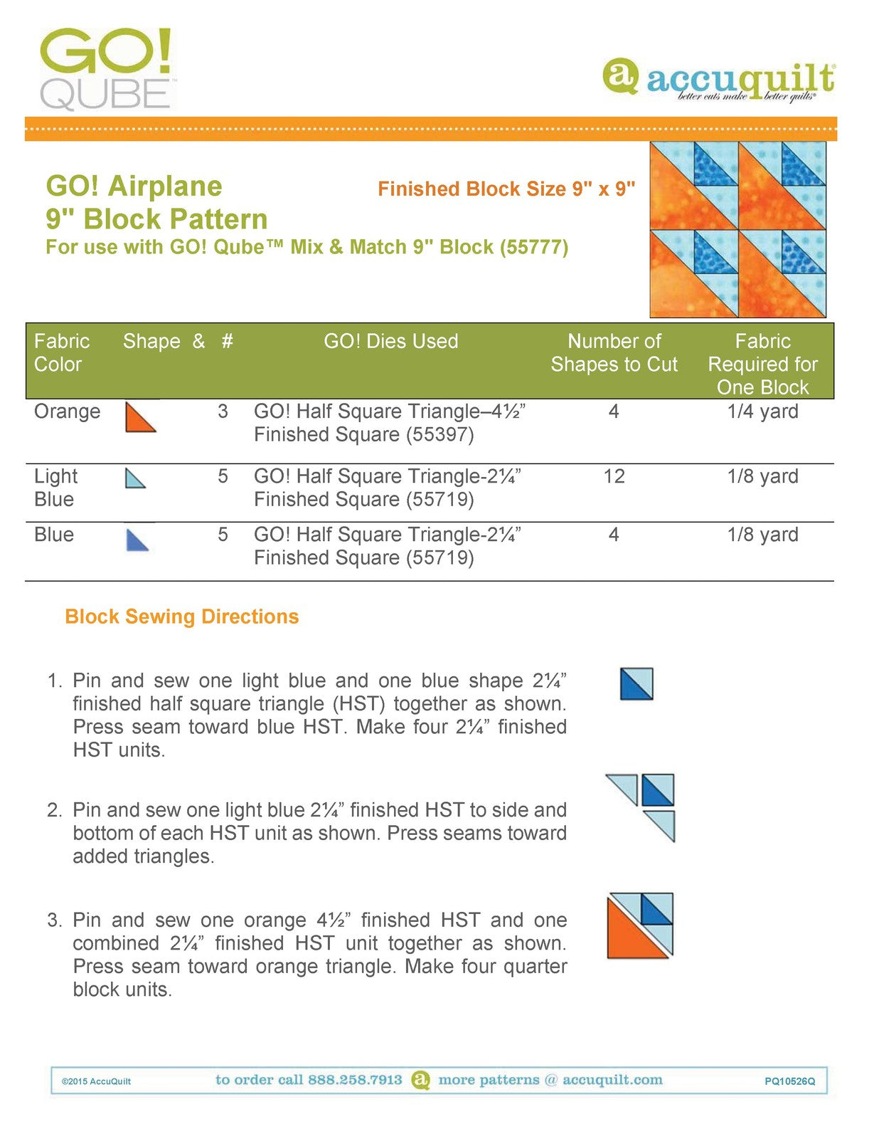 ACCUQUILT Go Qube 9" Blocks - STEEL WIRE BOUND - PROTECTIVE COVERS
