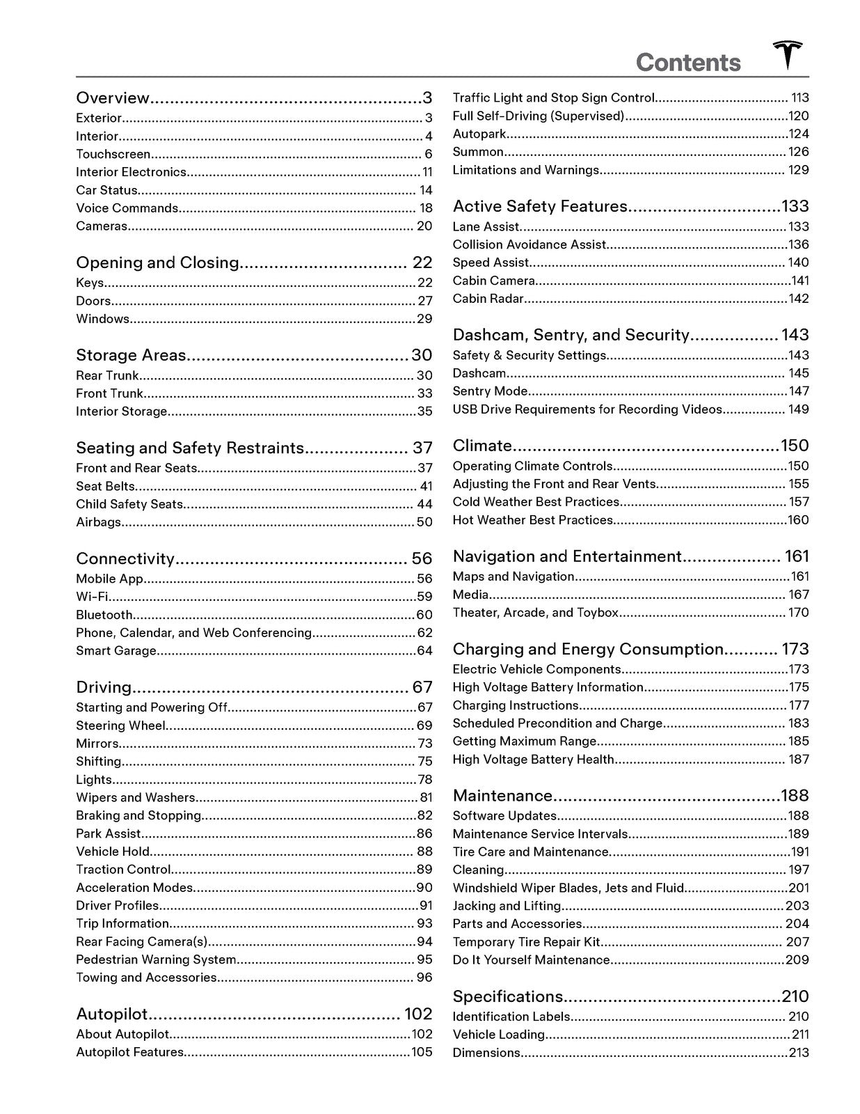 TESLA Model Y Owners Manual 2025 - STEEL WIRE BOUND - PROTECTIVE COVERS