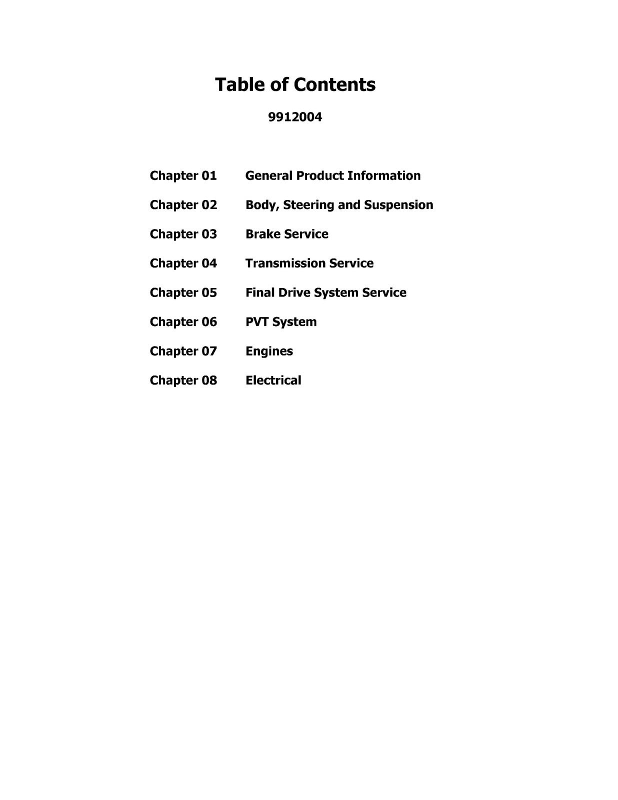 POLARIS ATV  Light Utility Hauler Service Manual 1985-1995 - WIRE BOUND