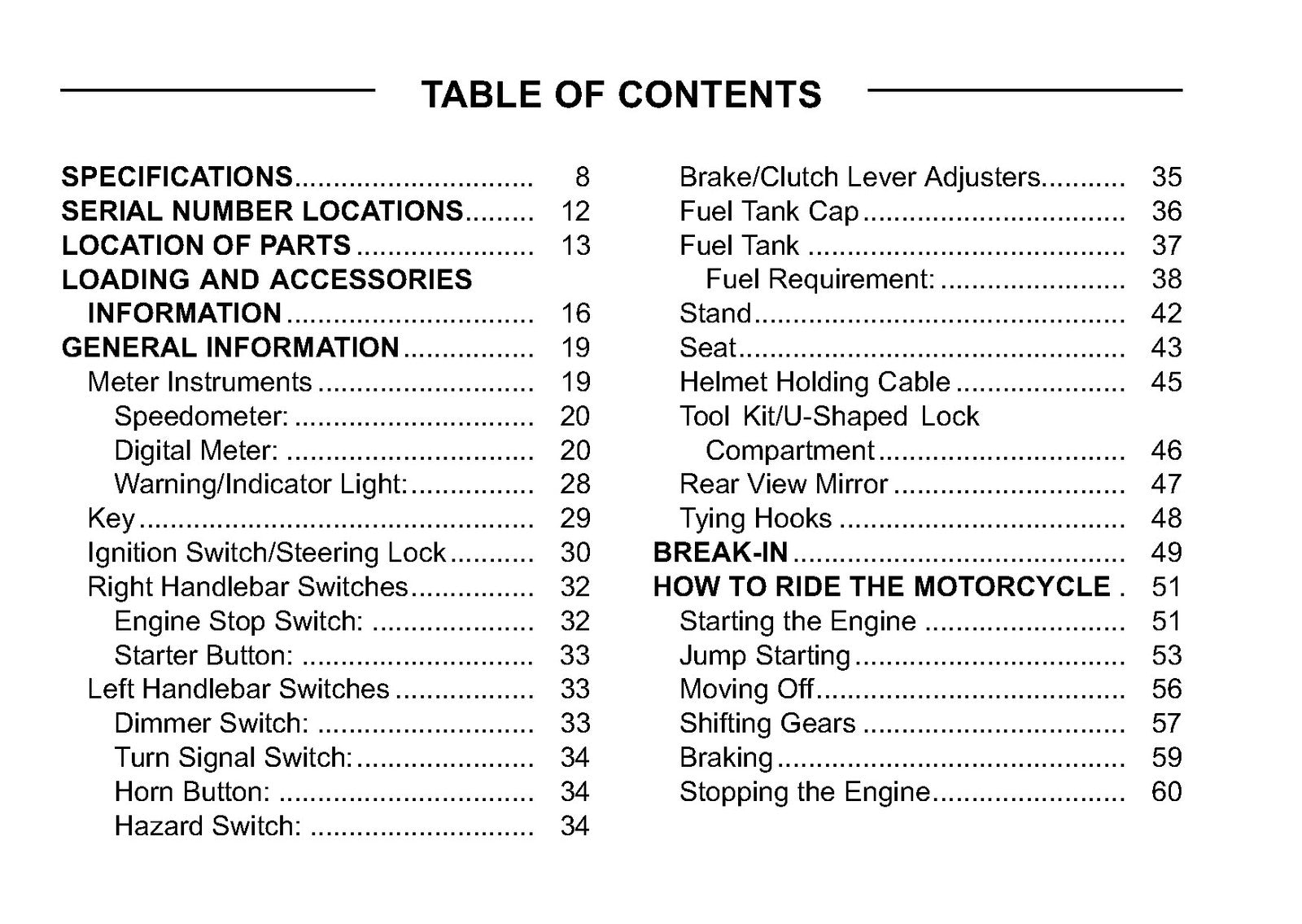 KAWASAKI ER-6n Motorcycle Owners Manual 2010 - STEEL WIRE BOUND - TOUGH COVERS