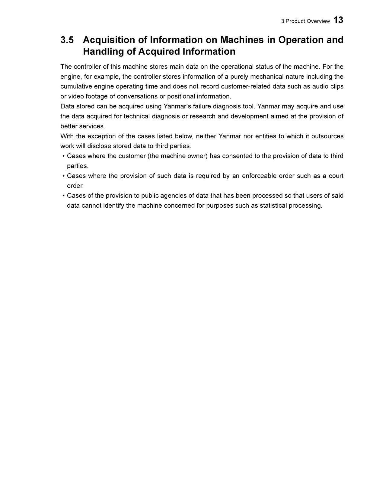 YANMAR ViO45-6A ViO55-6A Excavator Operation And Maintenance Manual - WIRE BOUND