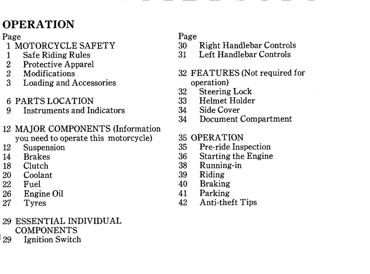 HONDA VT600C Owners Manual 1993 - BOUND - COVERS - XL FOLDOUT PAGES