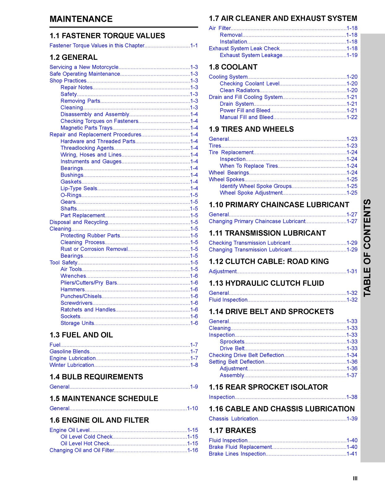 HARLEY DAVIDSON Touring Models Service Manual 2015 - BOUND - COVERS - FOLDOUTS