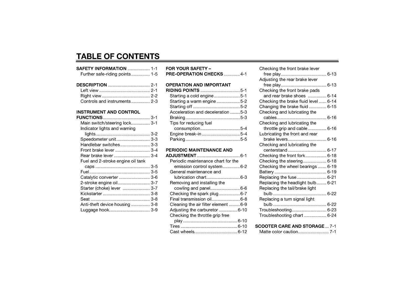 YAMAHA EW50N Scooter Owners Manual 2014 - STEEL WIRE BOUND - PROTECTIVE COVERS
