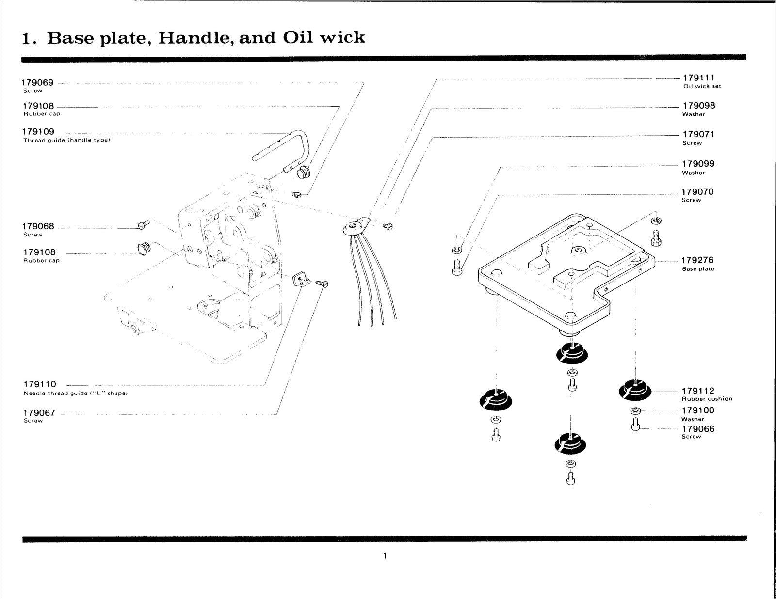 SINGER Professional 10 UJ13 Parts List Manual - STEEL WIRE BOUND - TOUGH COVERS