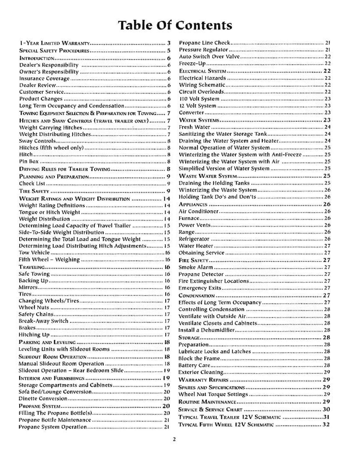 STARCRAFT 2007 Travel Trailers And Fifth Wheels Owners Manual - WIRE BOUND