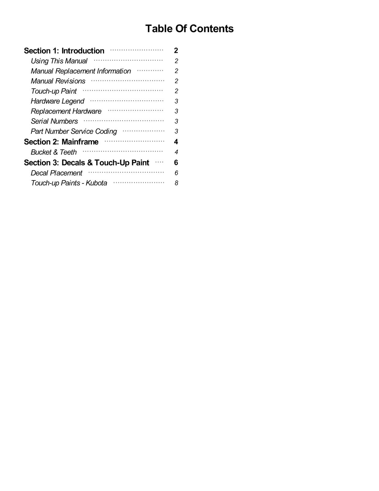 LAND PRIDE UB25 Series Utility Buckets Parts Manual 2022 - WIRE BOUND - COVERS