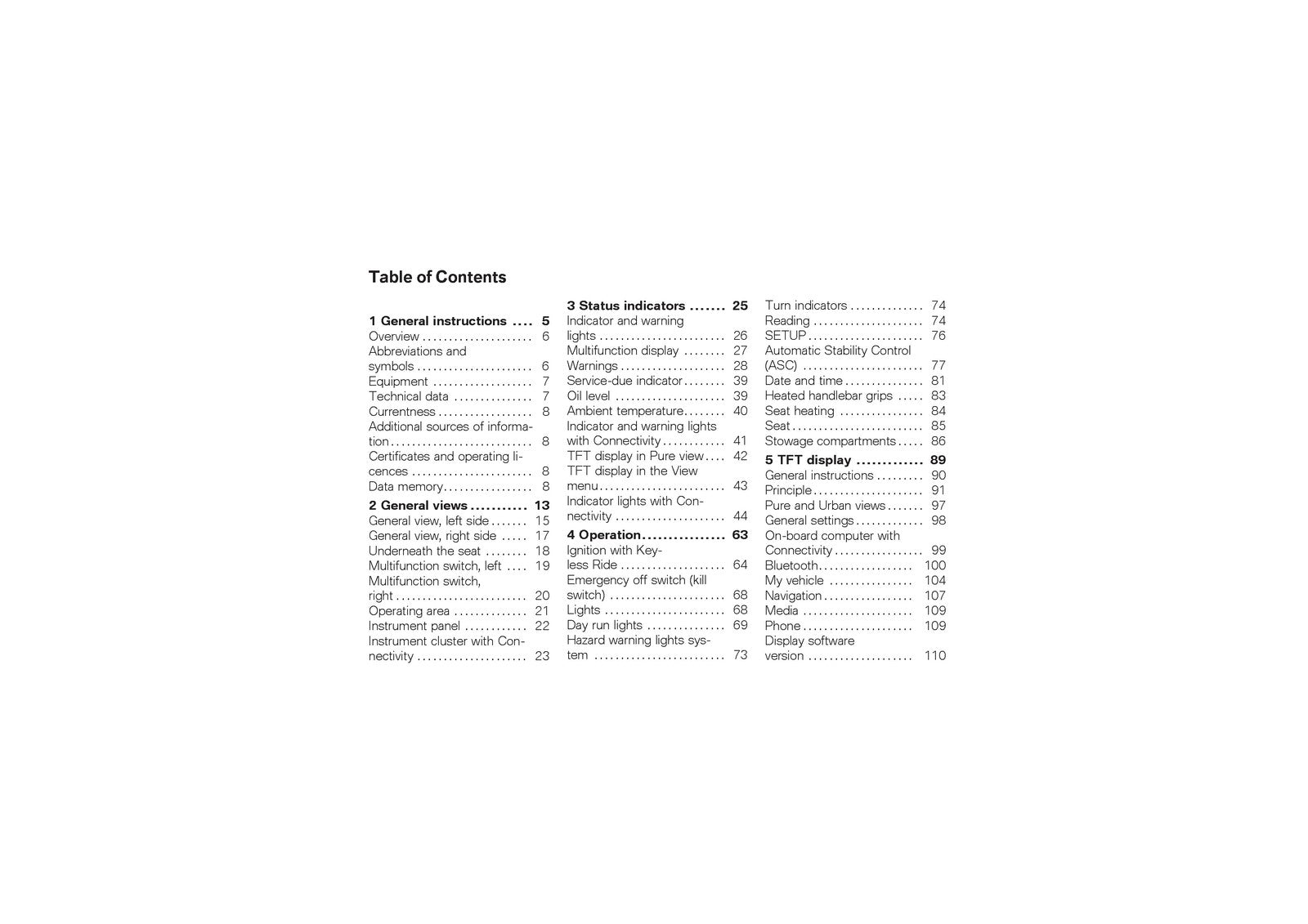BMW C400 GT Motorcycle Owners Manual 2019 - STEEL WIRE BOUND - PROTECTIVE COVERS