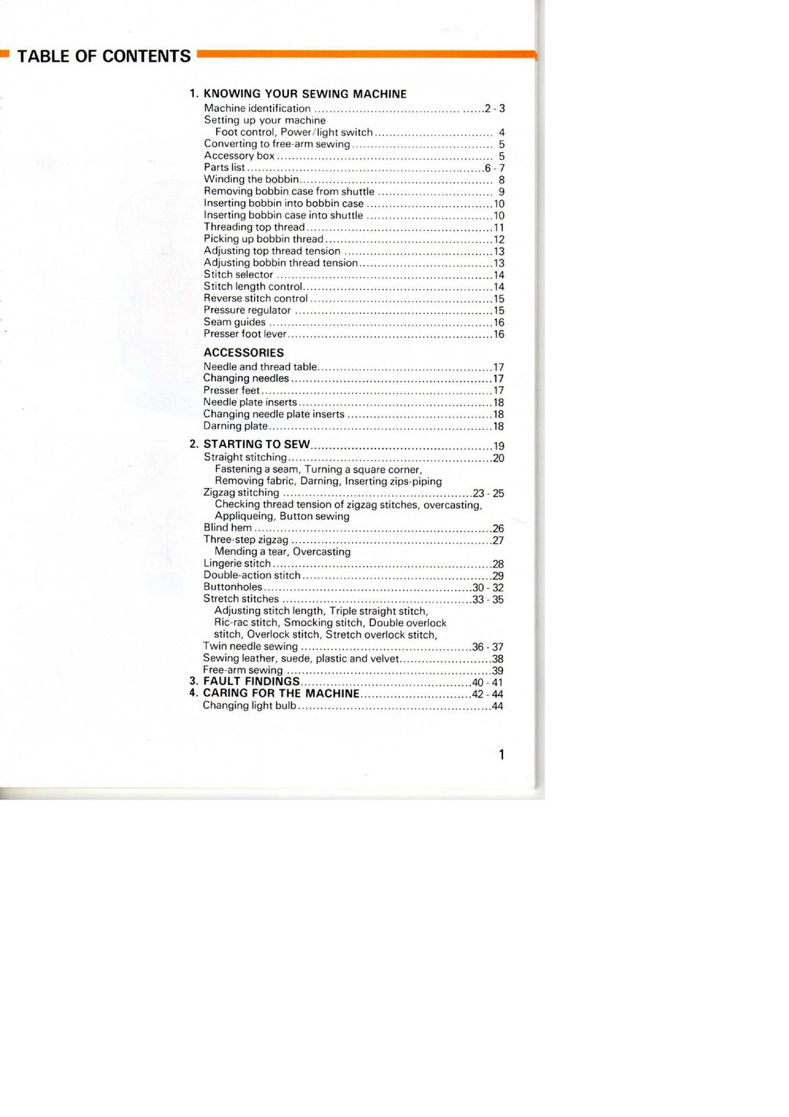 FRISTER ROSSMANN Cub 5 Super-Stitch Sewing Machine Instruction Manual - BOUND