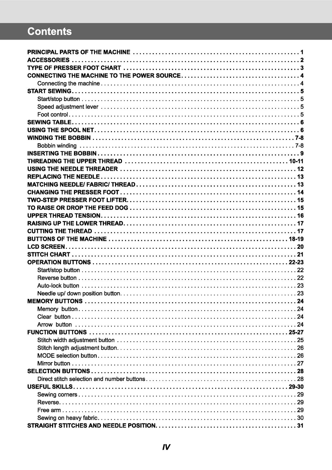 EVER SEWN Daniela Sewing Machine Instruction Manual - WIRE BOUND - TOUGH COVERS