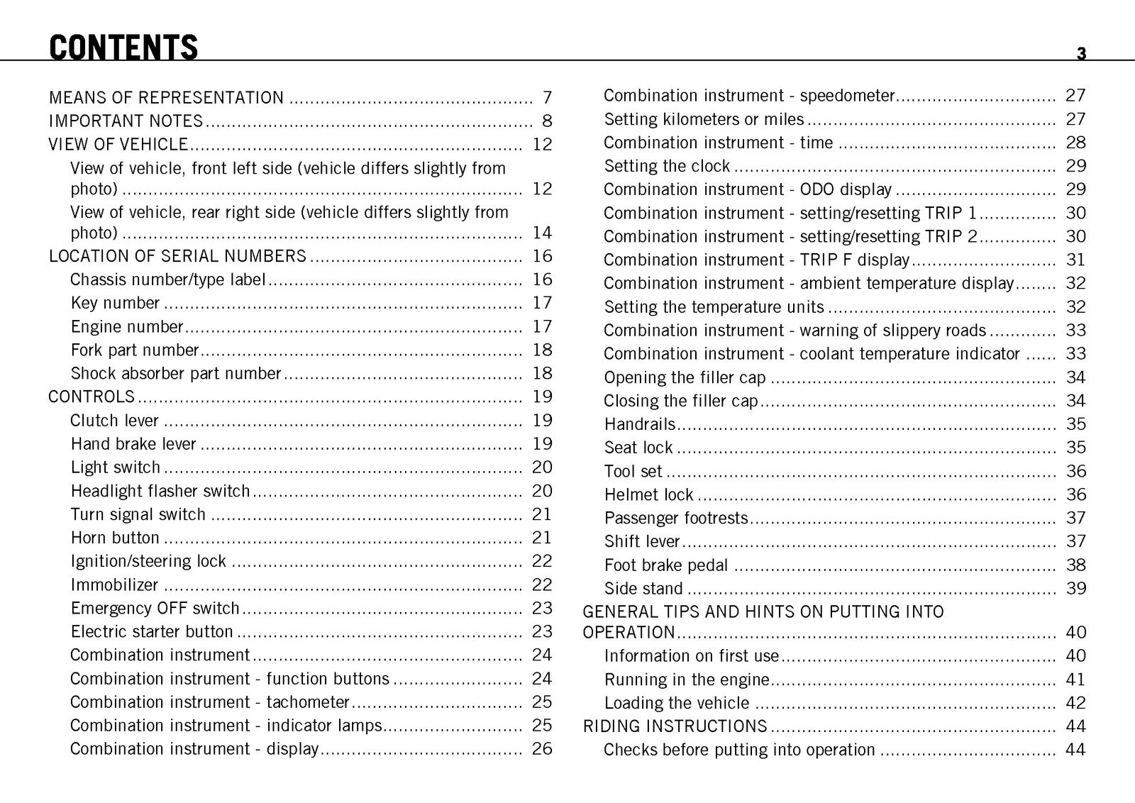 KTM 990 Supermoto Supermoto R Supermoto T Owners Manual 2009 - WIRE BOUND